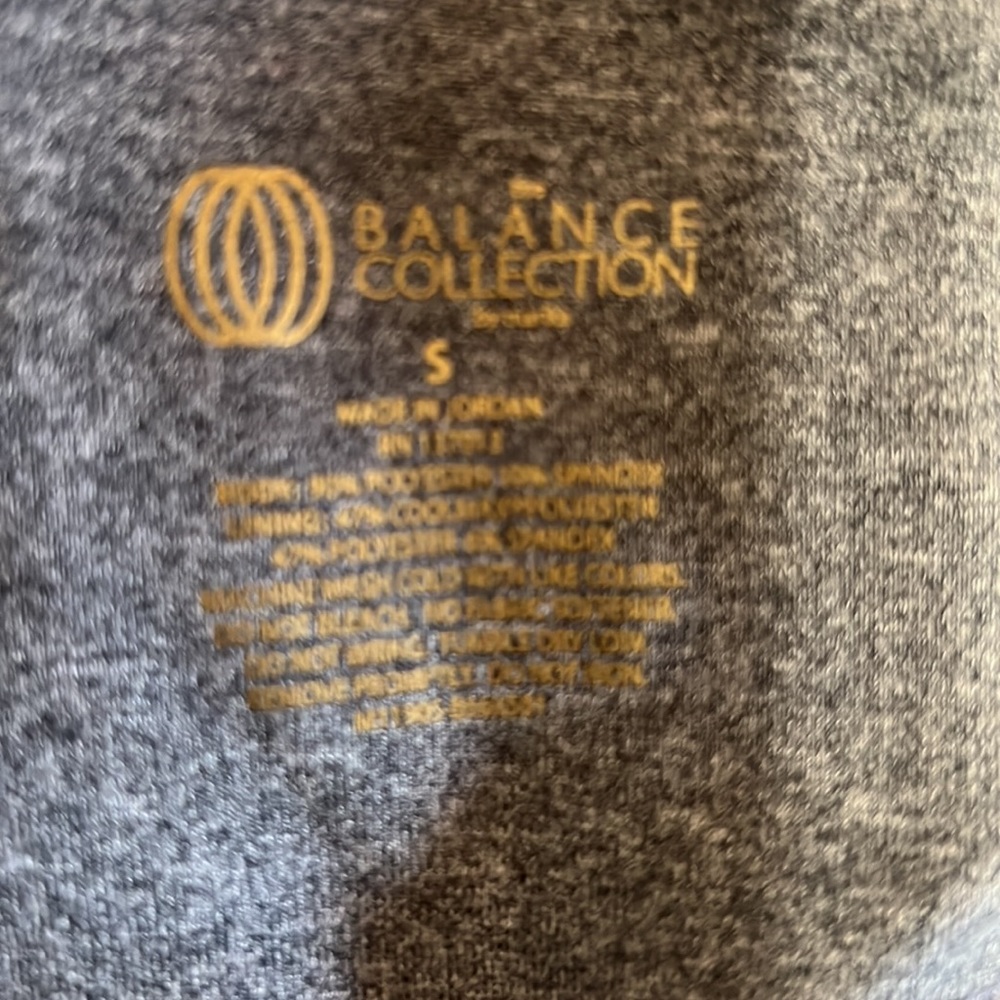 Euc Balance Collection Solid Gray Leggings Size S - image 6